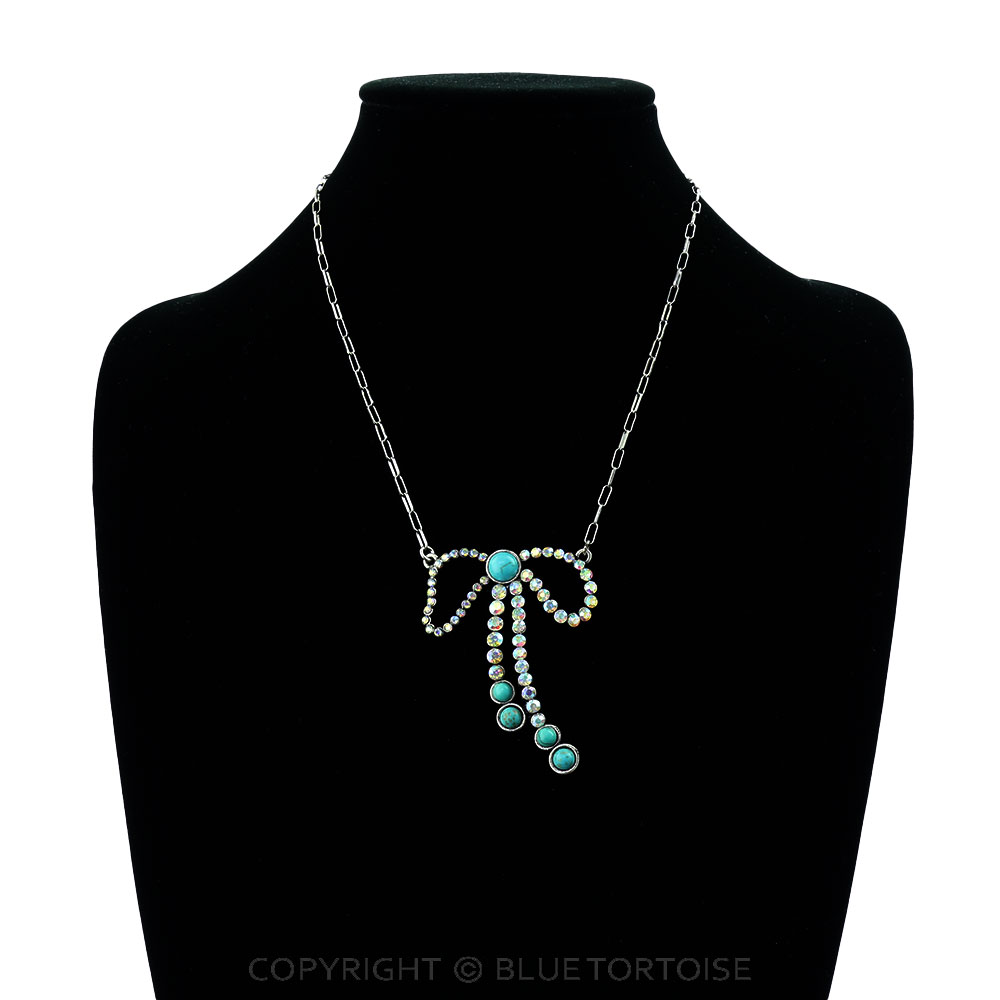 Western Bow Stone Necklace - Image 2