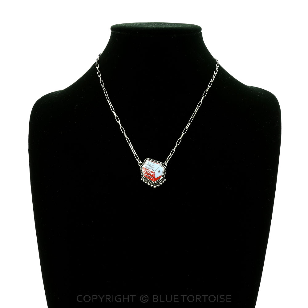 Western Beer Cooler Print Necklace - Image 2