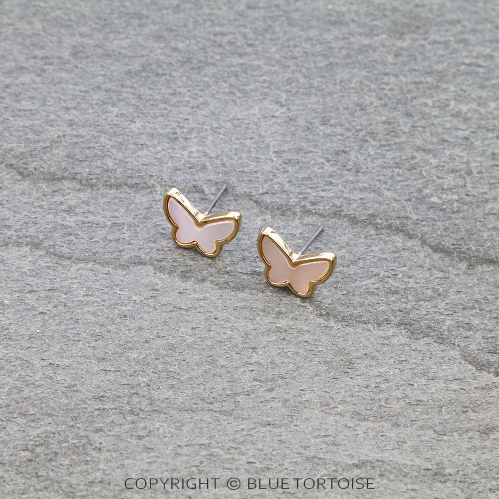 Western Butterfly Stud Earrings