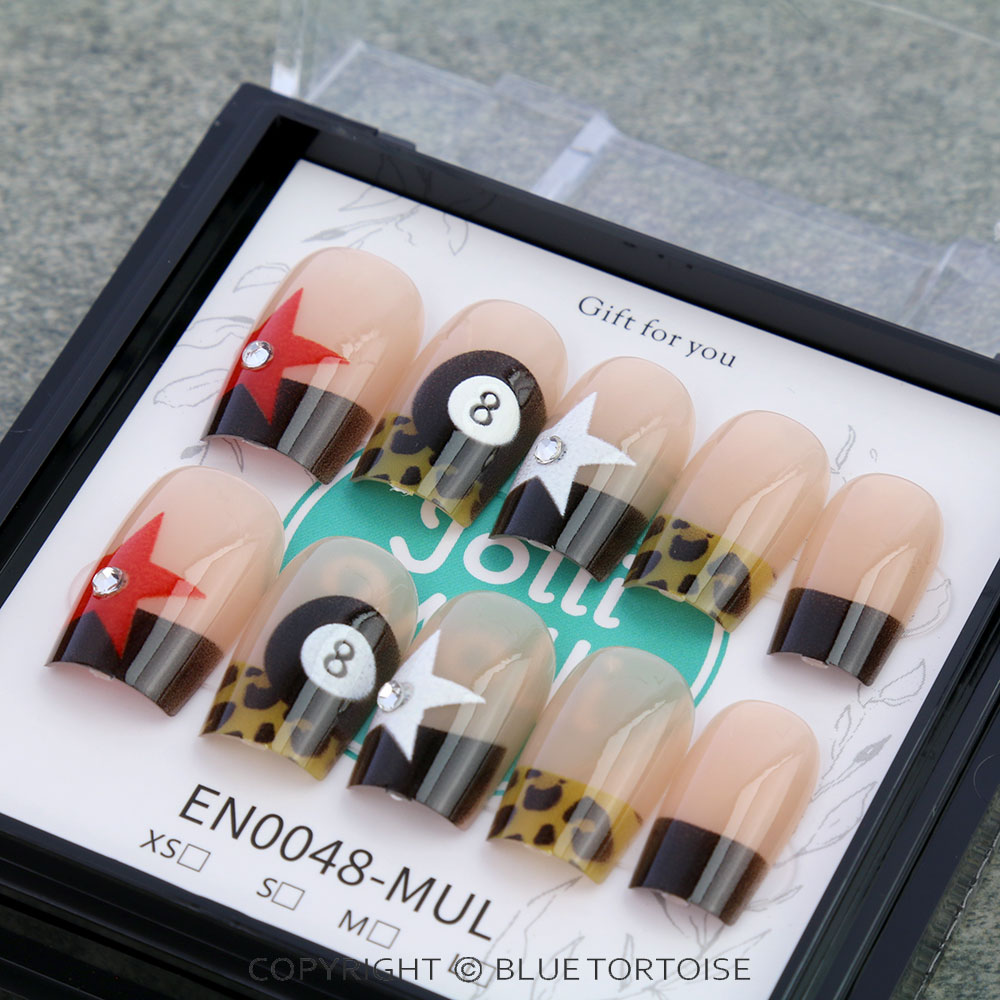 24PCS Western Leopard Nail Tips - Image 3
