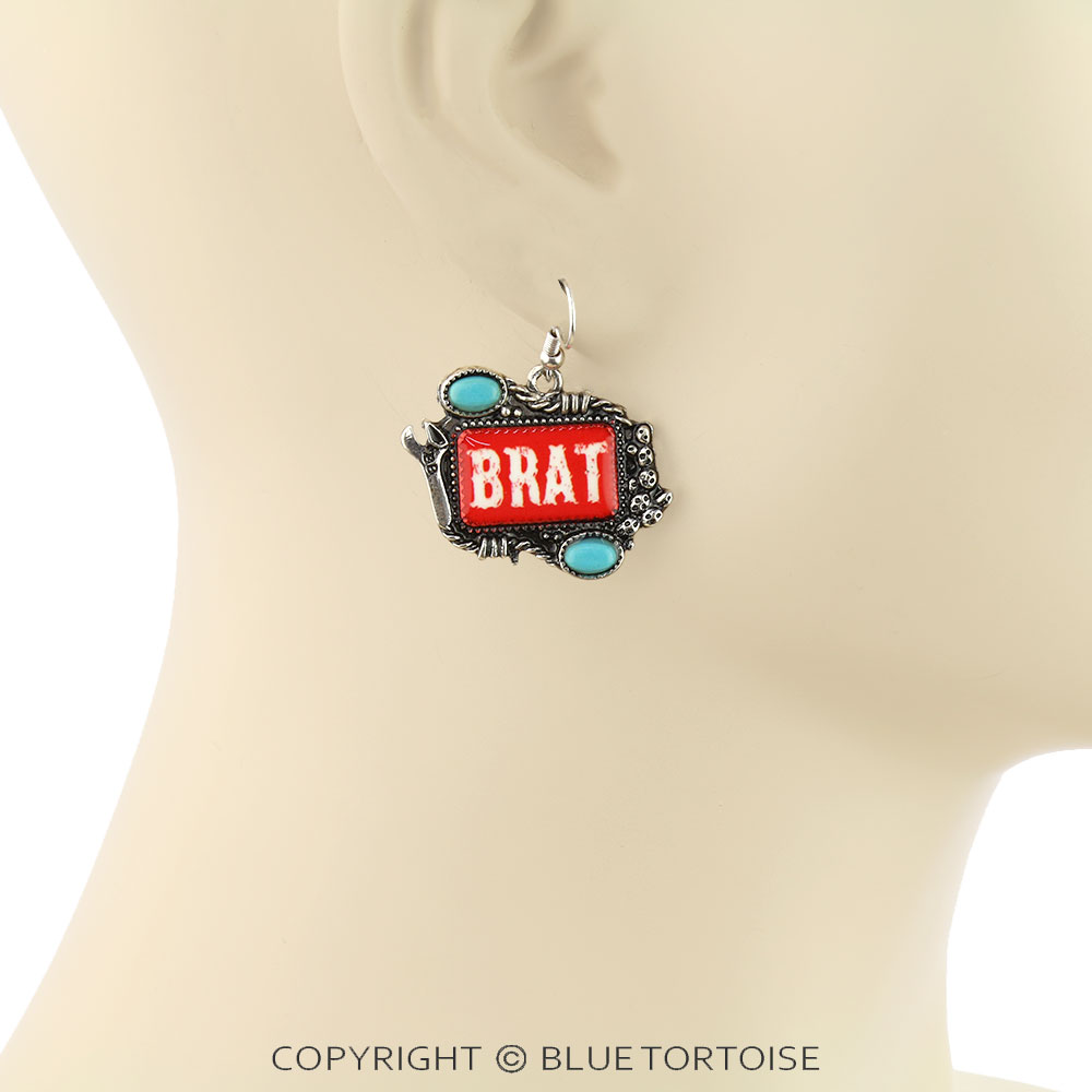 Western Brat Dangle Earrings - Image 2
