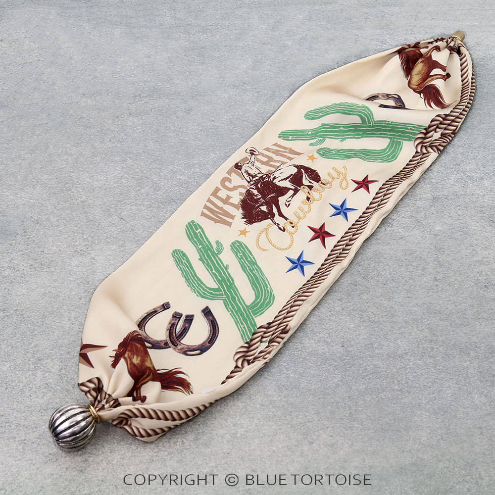 Western Cowboy Necklace & Scarf - Image 3
