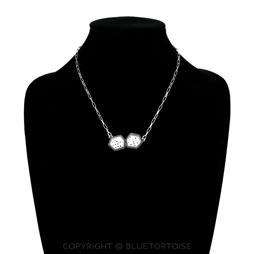 Western Pair of Dice Necklace - Image 2