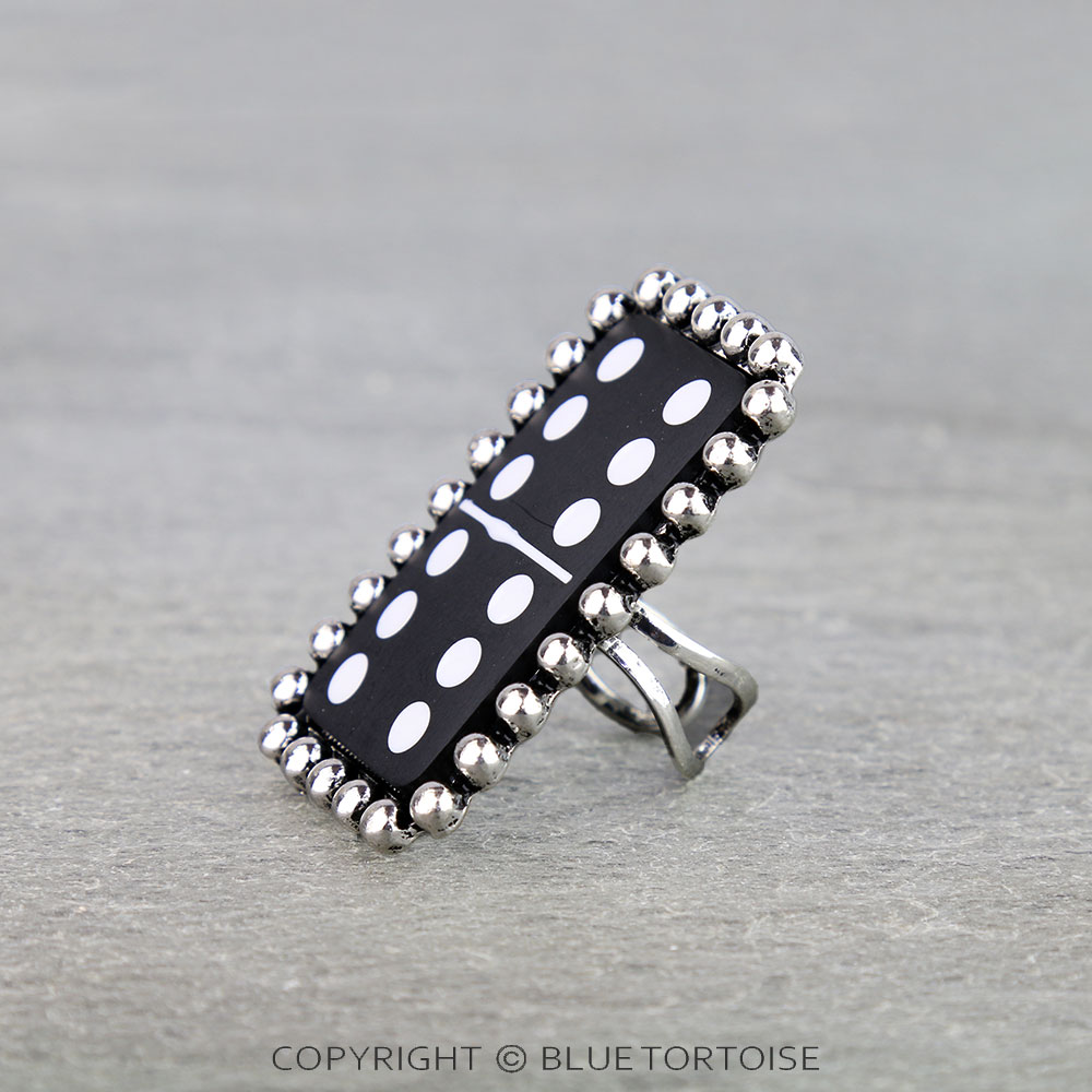 Western Domino Cuff Ring - Image 2