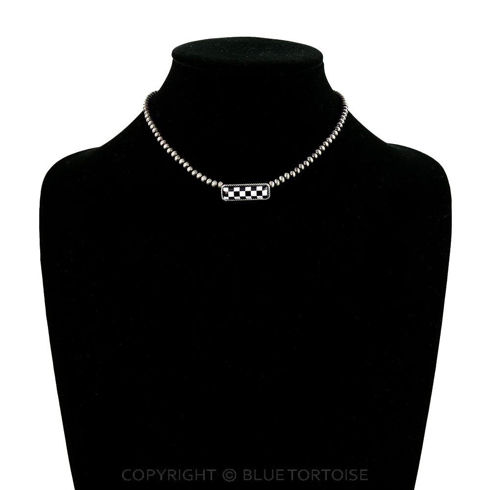 Western Bar Checker Choker - Image 2