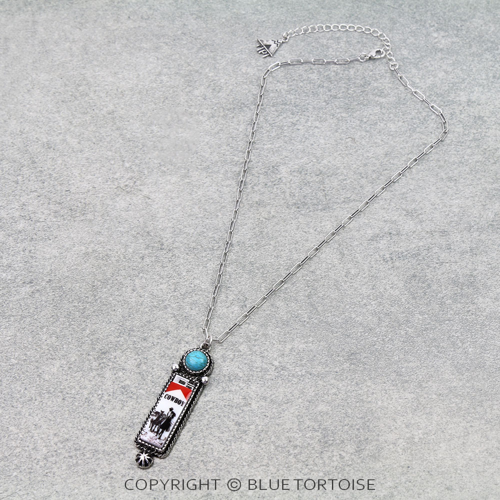 Western Cowboy Lighter Necklace
