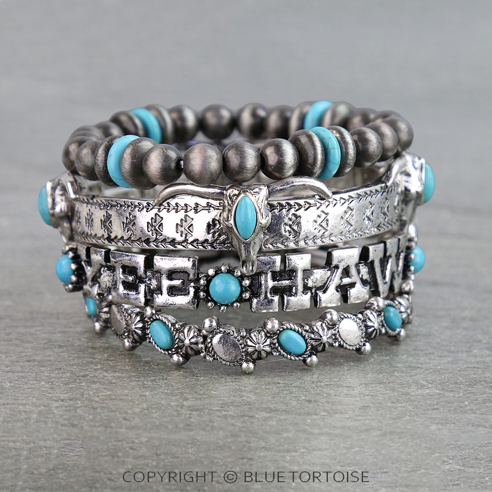 Western Yee Haw Stackable Bracelets