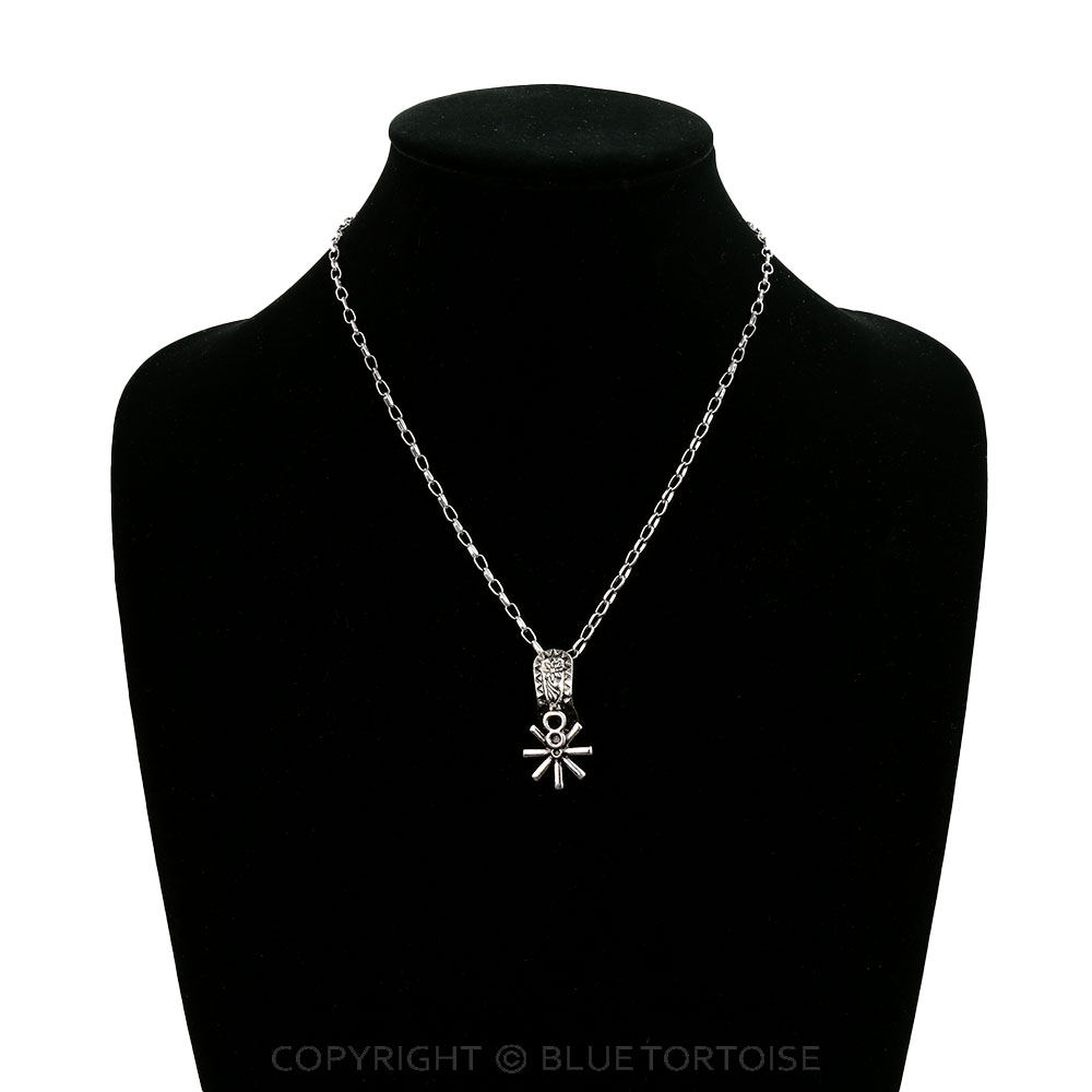 Western Cowboy Boot Spur Necklace - Image 2