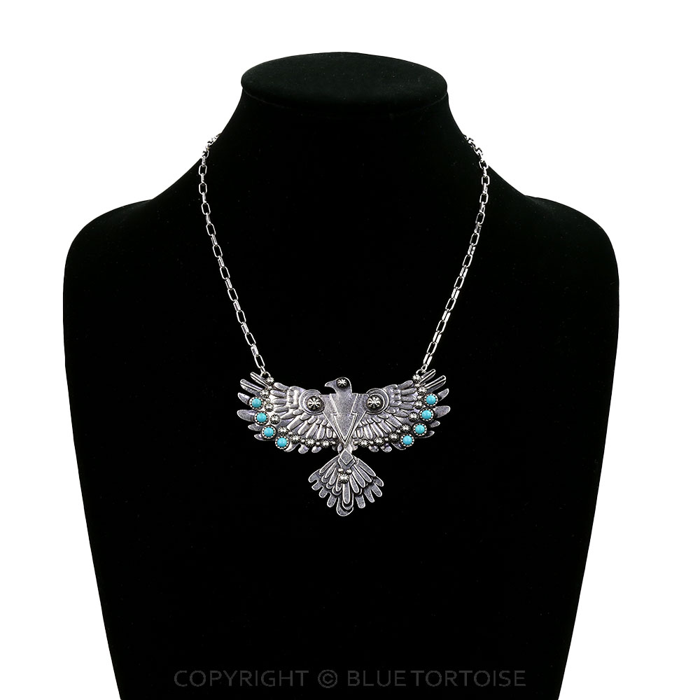 Western Thunderbird Pendant Necklace - Image 2