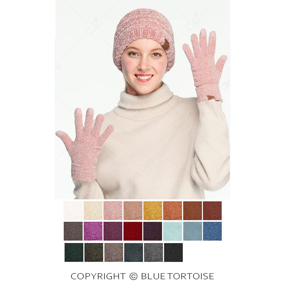 C.C Eco Friendly Chenille Gloves - Image 2