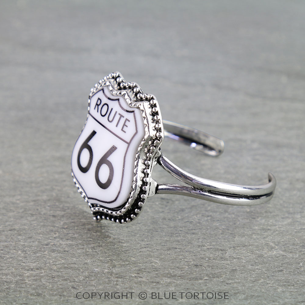 Western Route 66 Cuff Bracelet - Image 2
