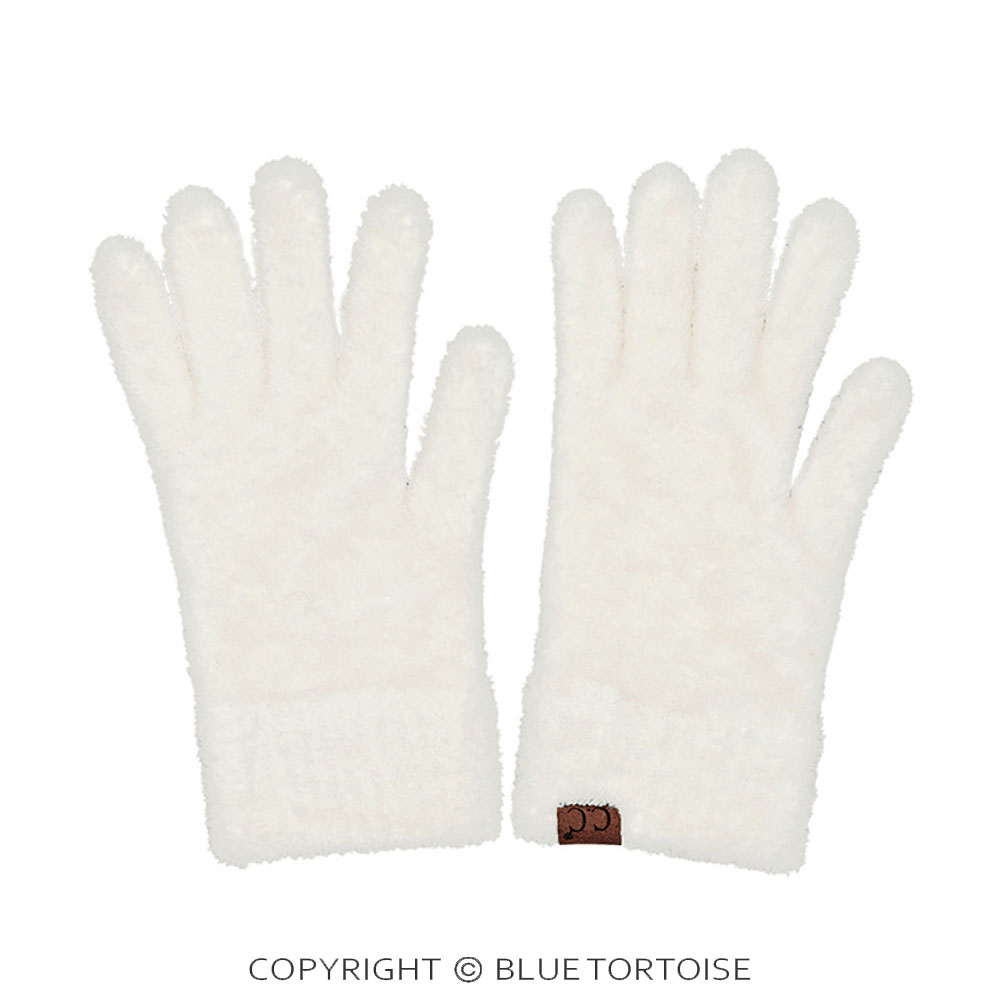 C.C Plush Terry Chenille Gloves