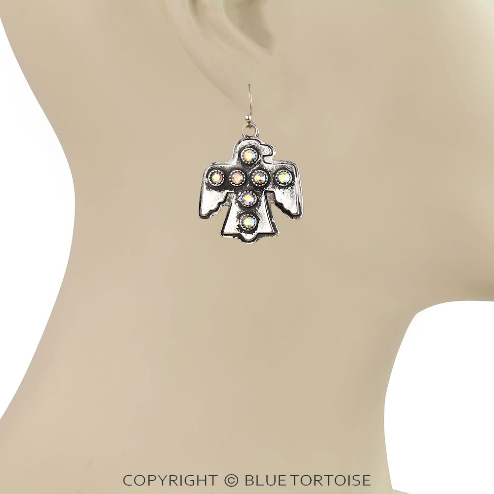 Western Thunderbird Dangle Earrings - Image 2