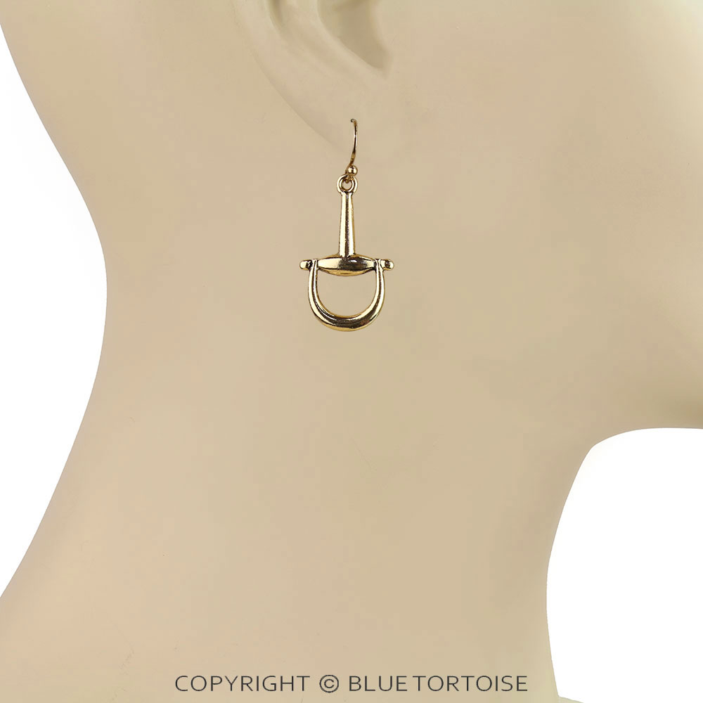 Western Horsebit Dangle Earrings - Image 2