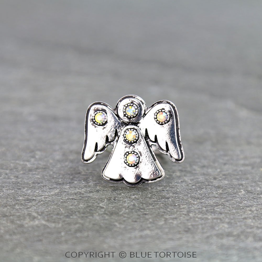 Western Angel Cuff Ring