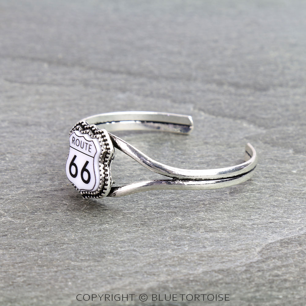 Western Route 66 Cuff Bracelet - Image 2