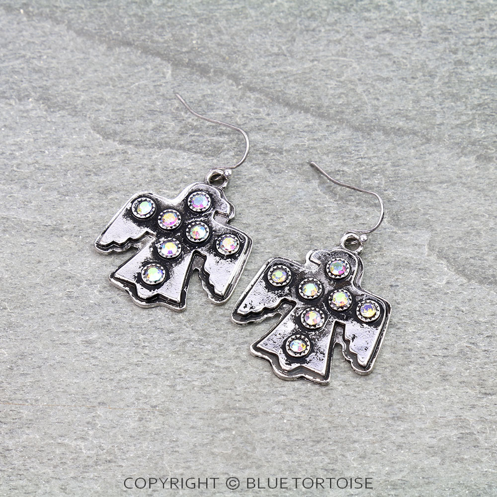 Western Thunderbird Dangle Earrings