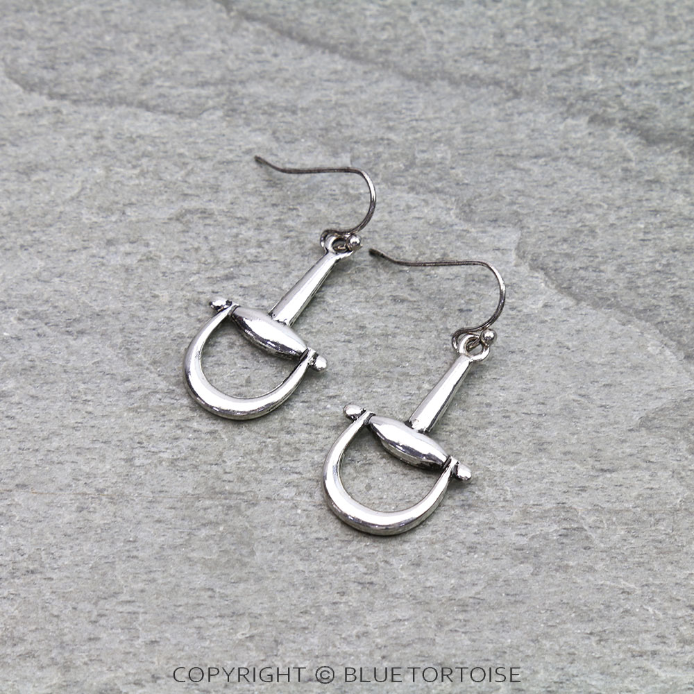 Western Horsebit Dangle Earrings