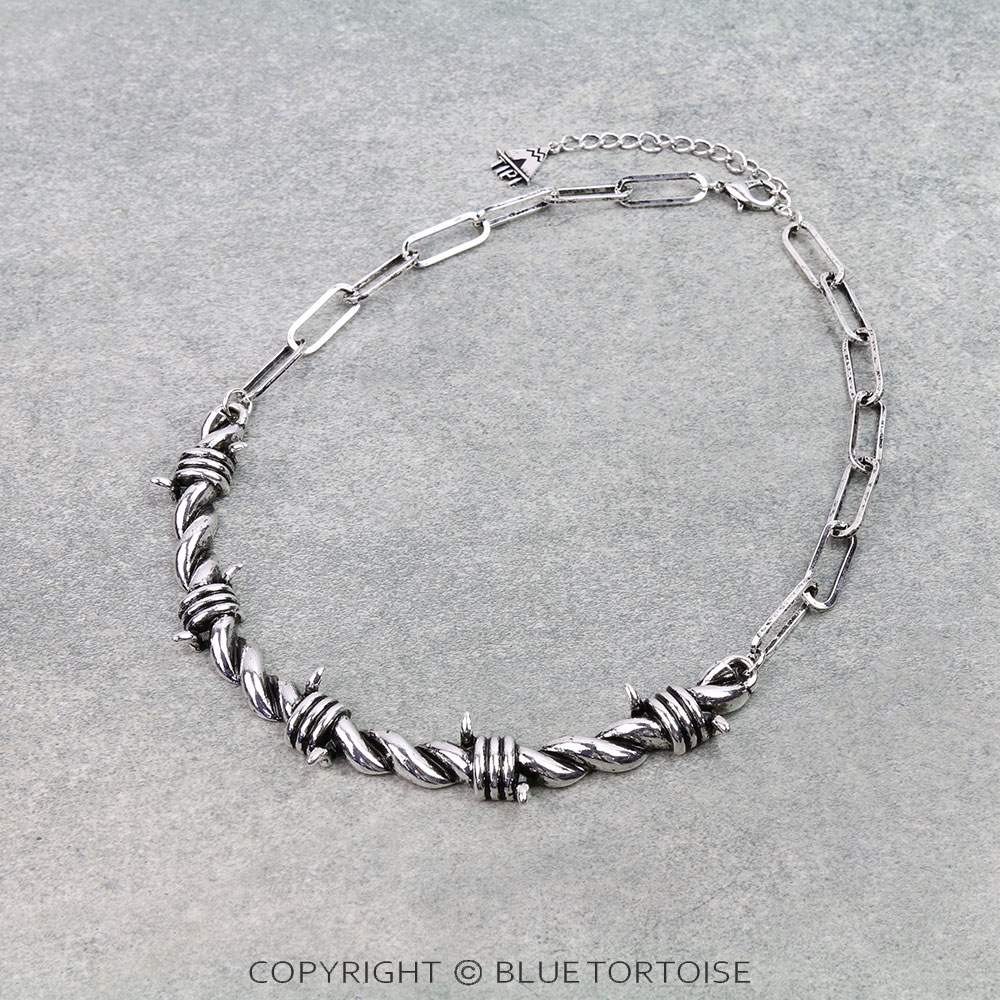 Western Barbed Wire Necklace