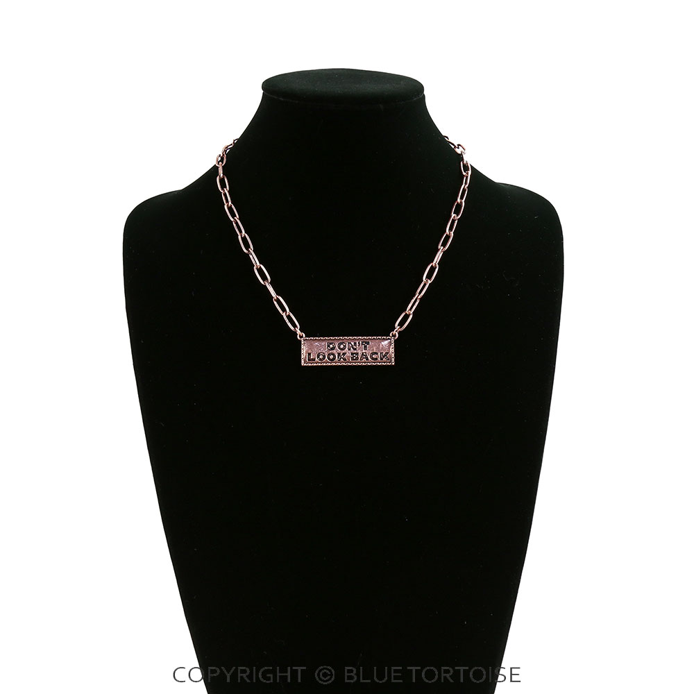 Western Bar Chain Necklace - Image 2