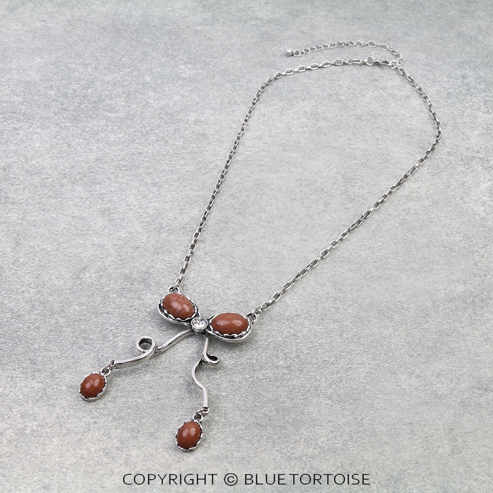 Bow Pendant Necklace