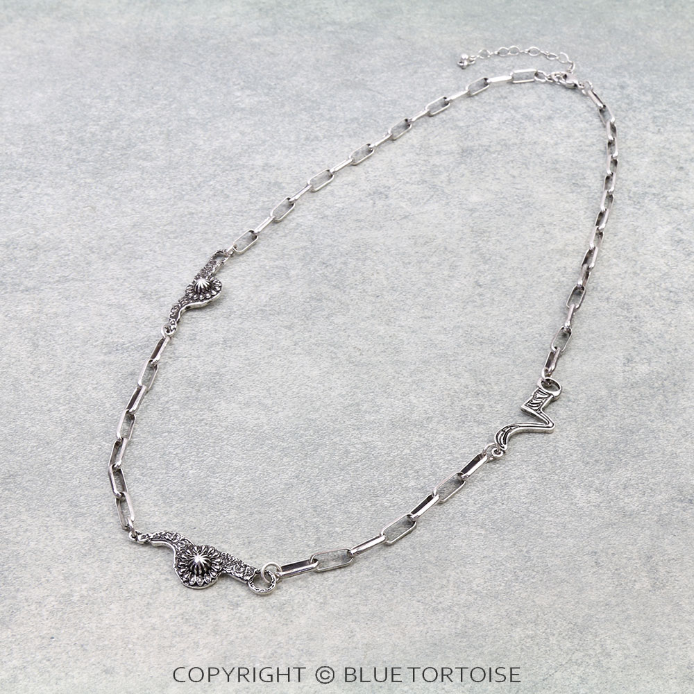Western Saddle Necklace