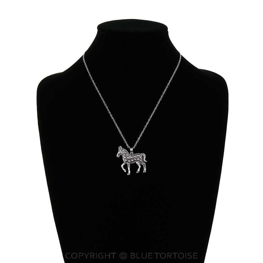 Western Ball TXR Horse Necklace - Image 2