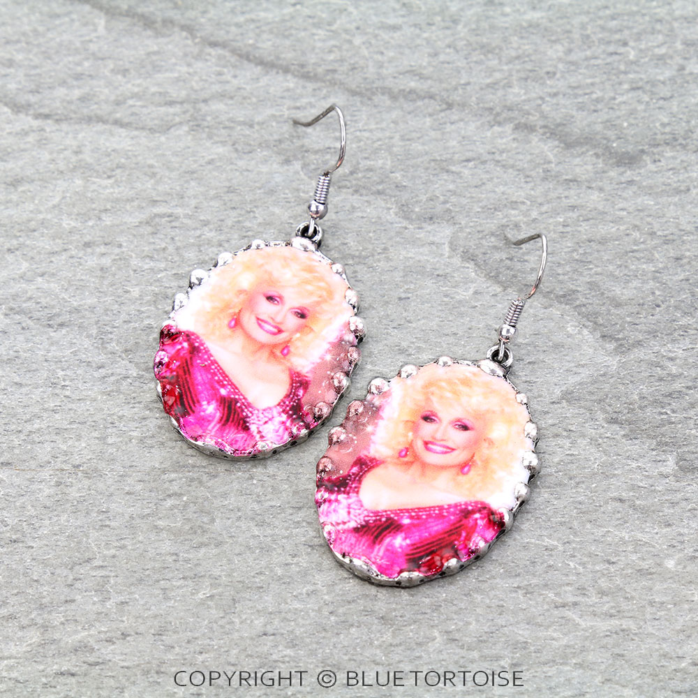 3D Ball TXR Printing Dangle Earrings