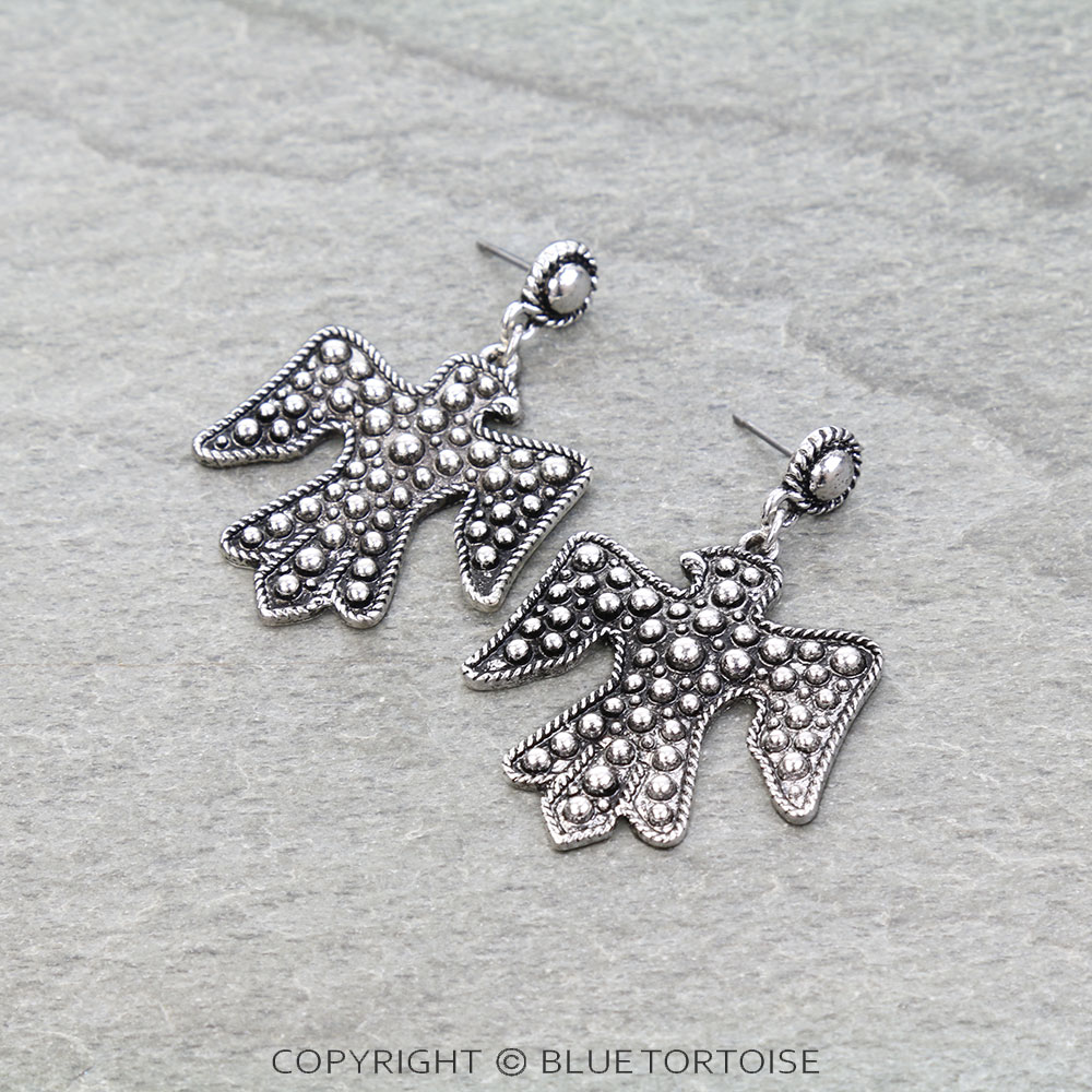 Western Ball TXR Thunderbird Stud Earrings