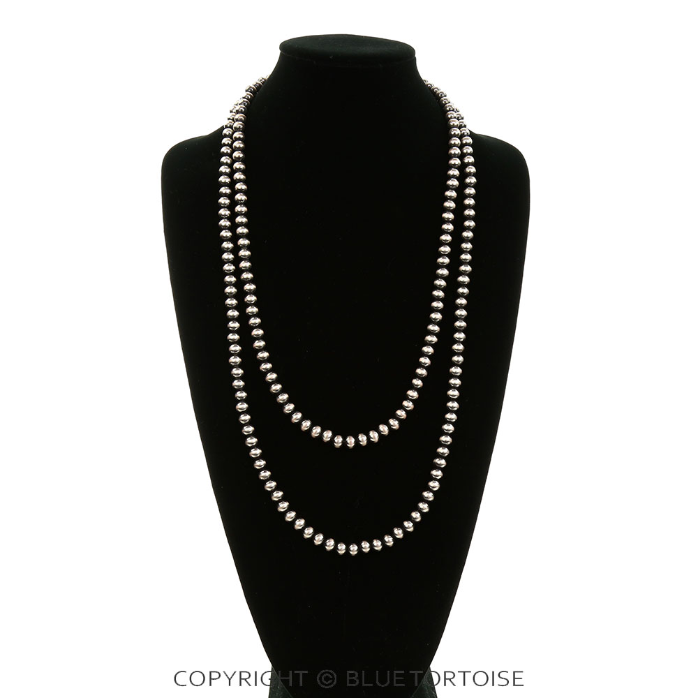 Navajo Style Pearl Necklace - Image 2