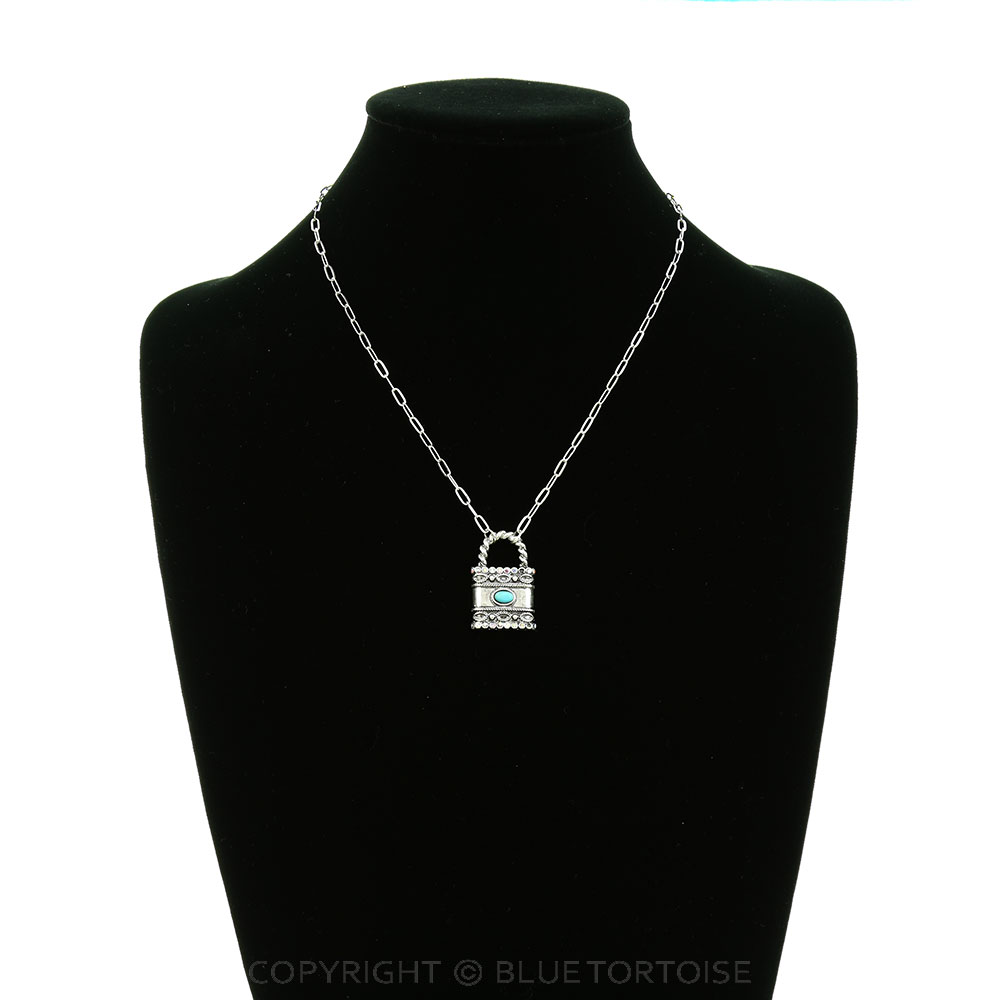 Western Lock Necklace - Image 2