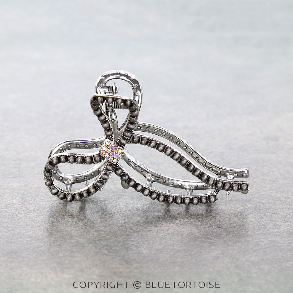 Western Bow Shape Hair Claw Clip