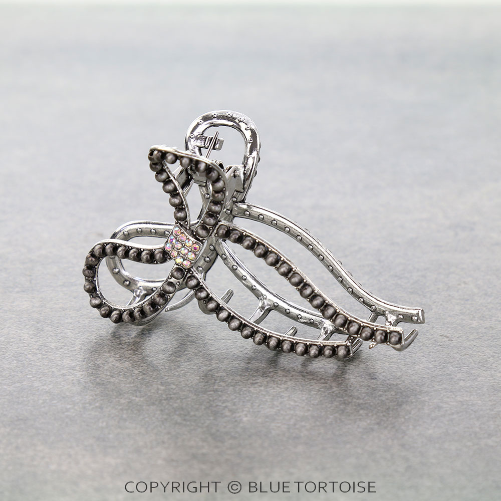 Western Bow Shape Hair Claw Clip - Image 2