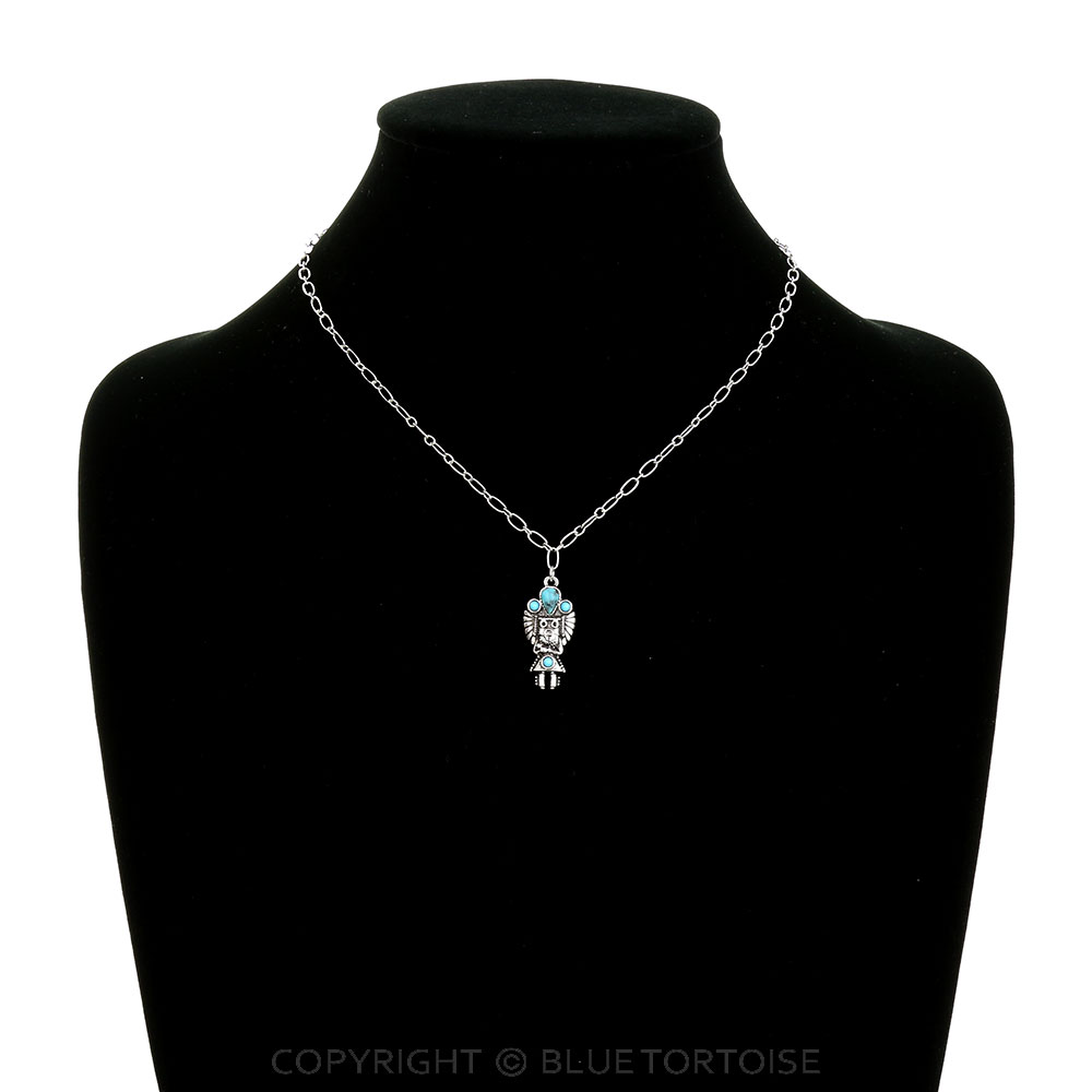Western Tribal Guardian Stone Necklace - Image 2