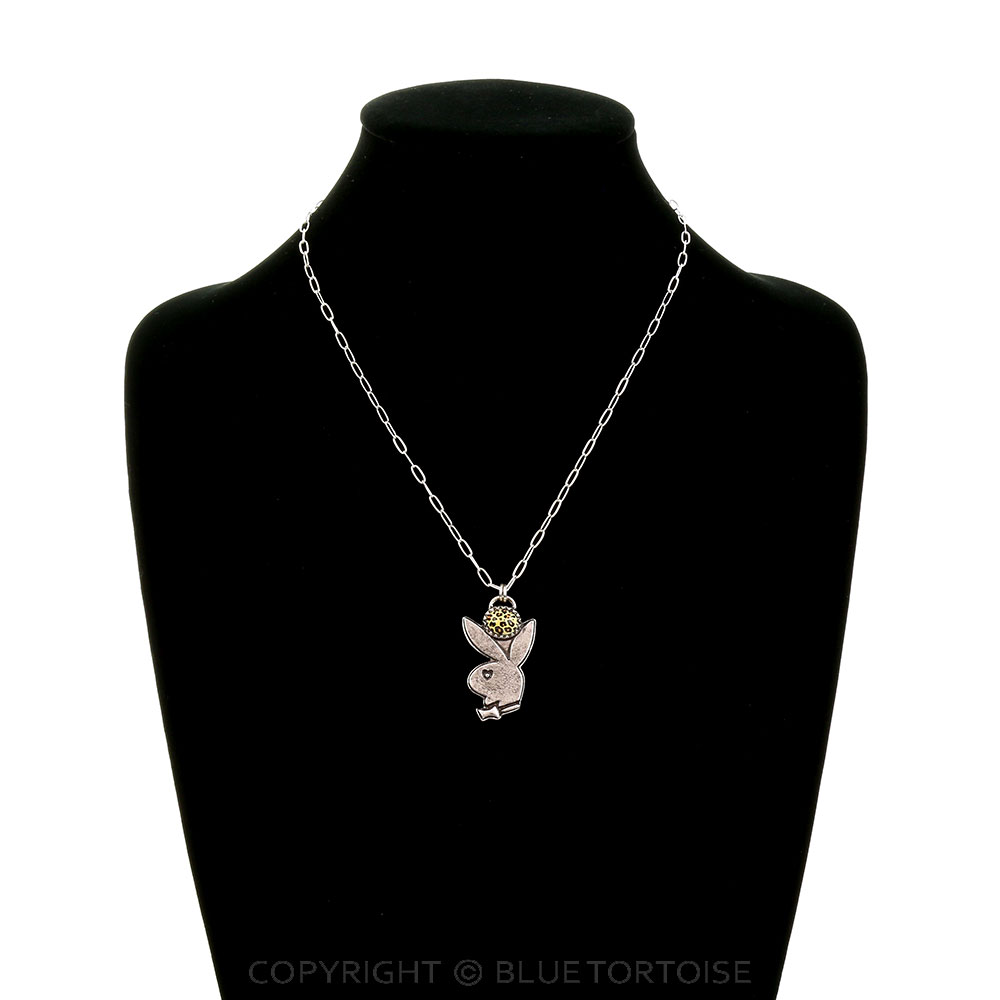 Western Bunny Pendant Necklace - Image 2
