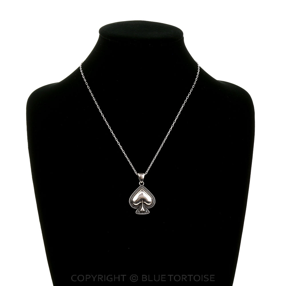 Western Ball TXR Heart Necklace - Image 2
