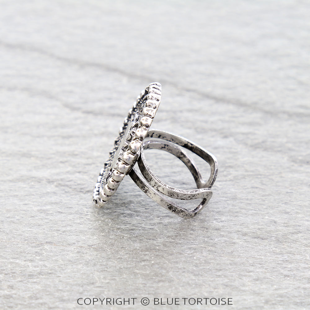 Western Rodeo Cuff Ring - Image 2