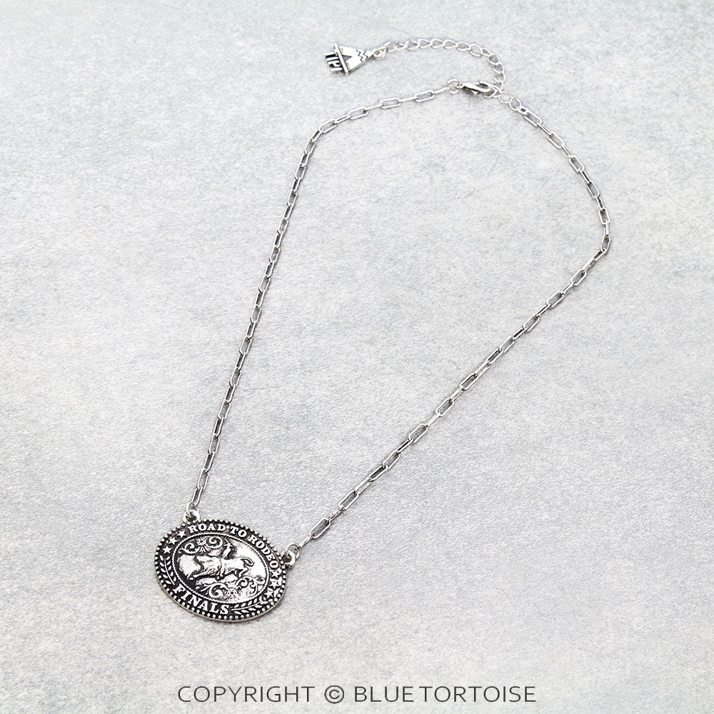 Western Road To Rodeo Necklace