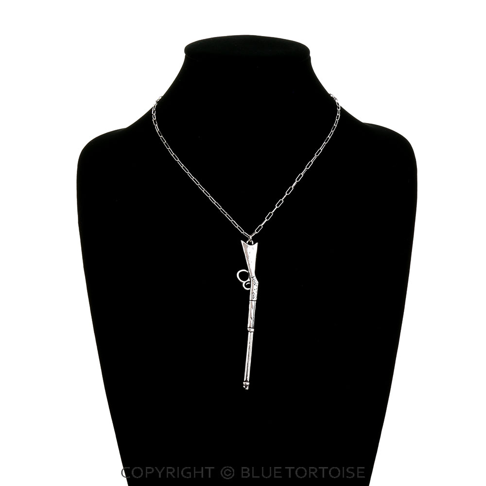 Western Hunting Rifle Necklace - Image 2