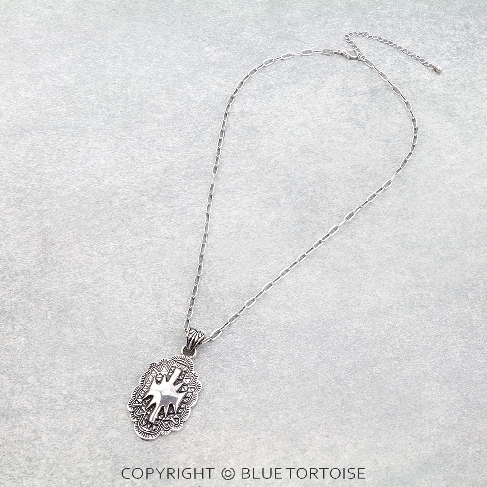 Western Aztec Concho Necklace