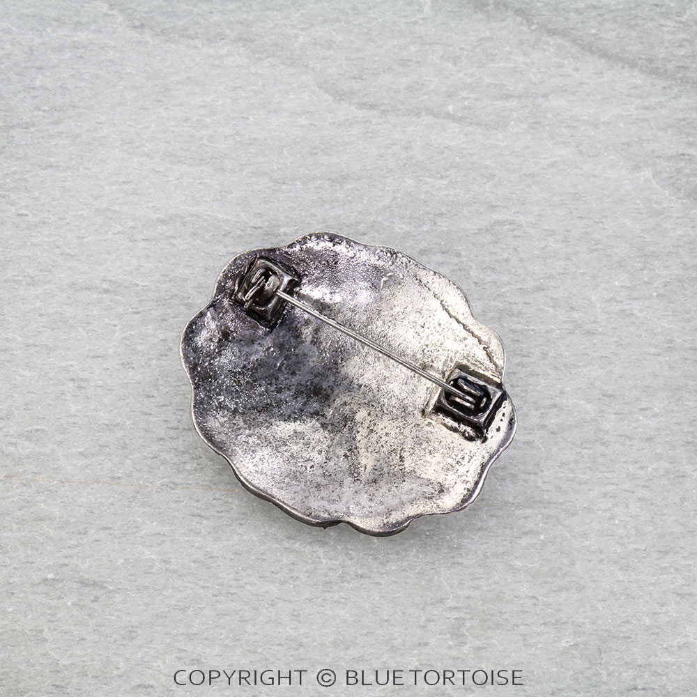 Western Concho Brooch Pin - Image 2