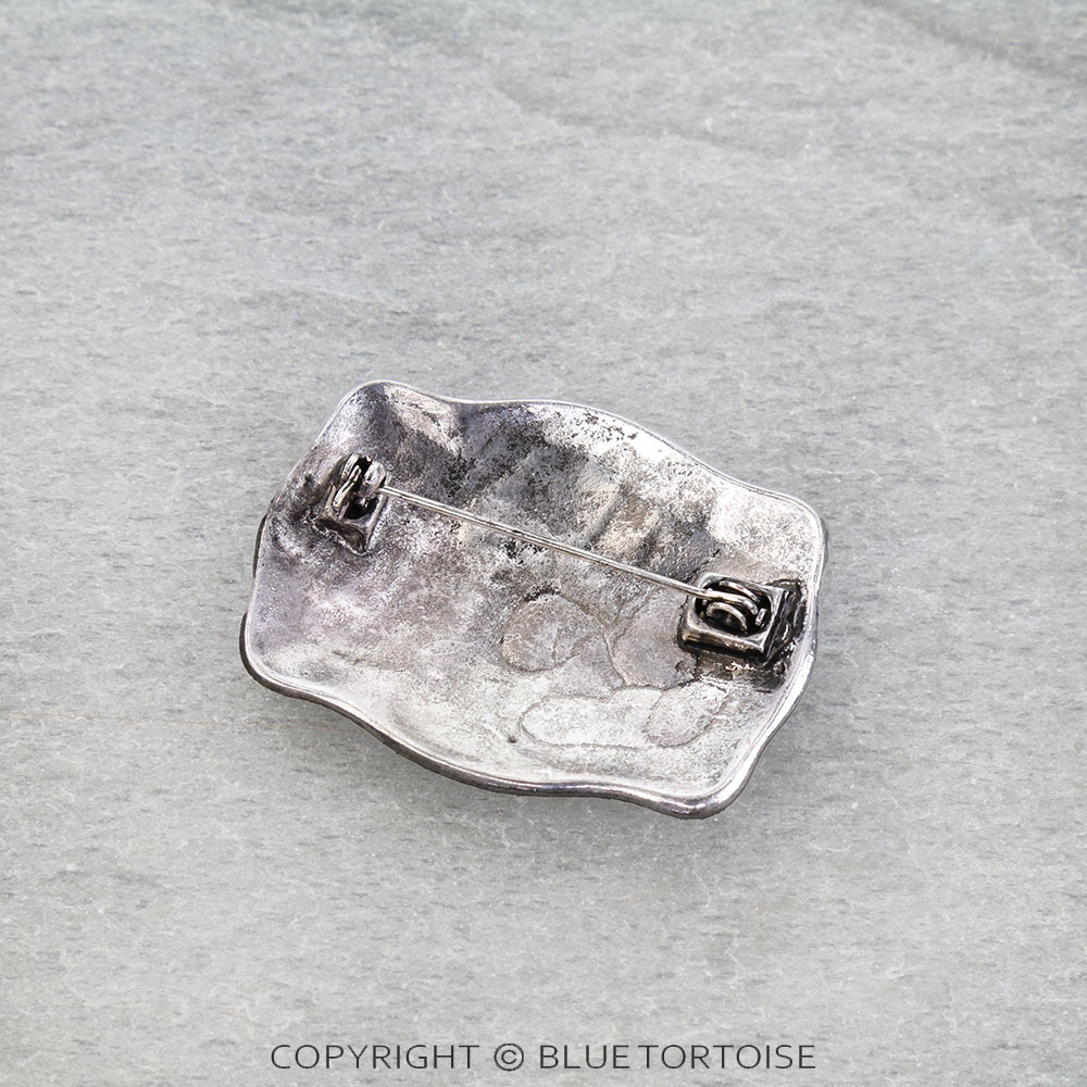 Western Steer Cow Brooch Pin - Image 2