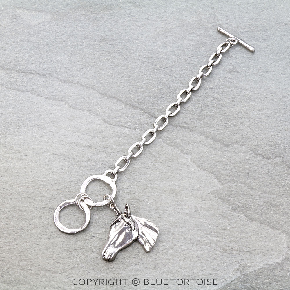 Western Horse Toggle Bracelet - Image 2
