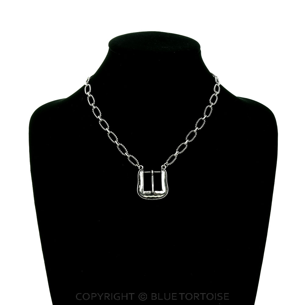 Western Classic Buckle Necklace - Image 2