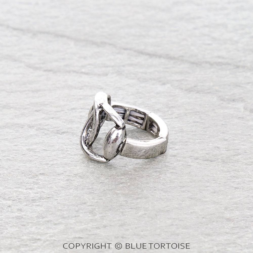 Western Horsebit Stretch Ring - Image 2