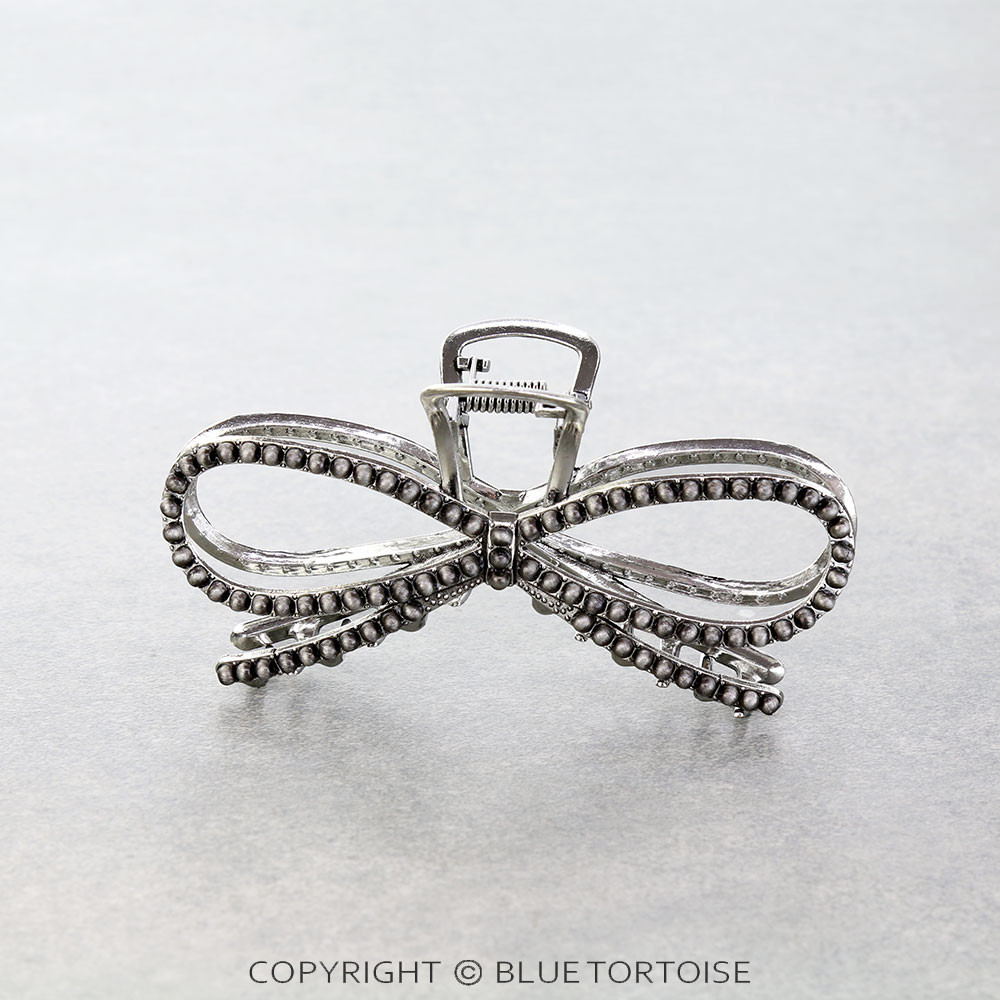 4" Western Bow Shape Hair Claw Clip