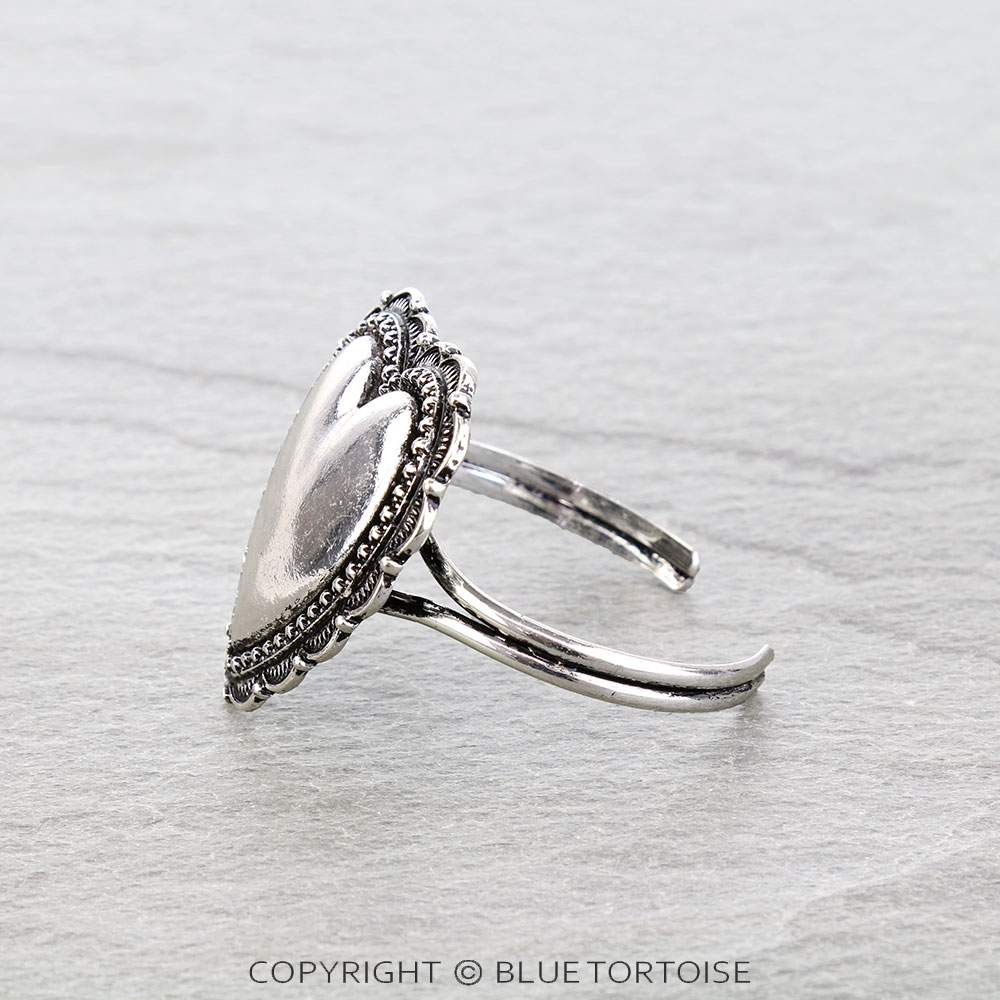 Western Heart Concho Cuff Bracelet - Image 2