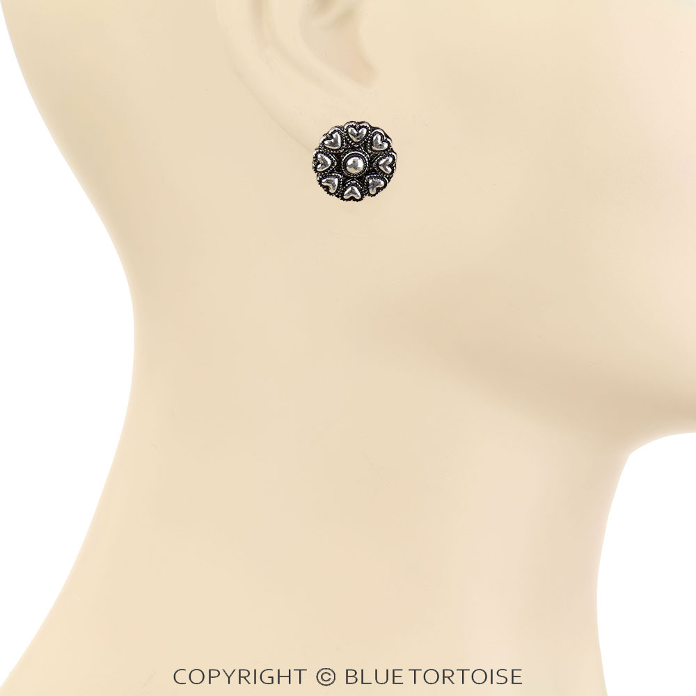 6 Pair Western Ball TXR Stud Earring Set - Image 2