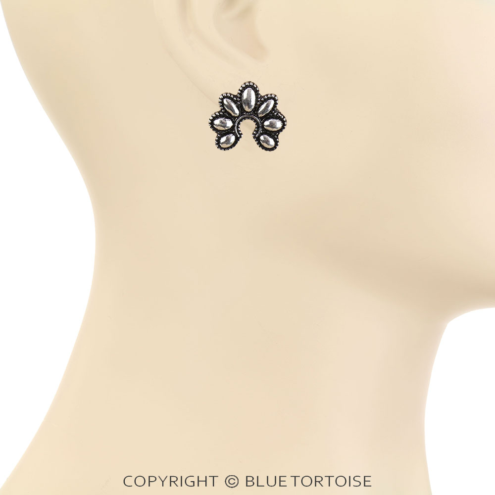 6 Pair Western Ball TXR Stud Earring Set - Image 2